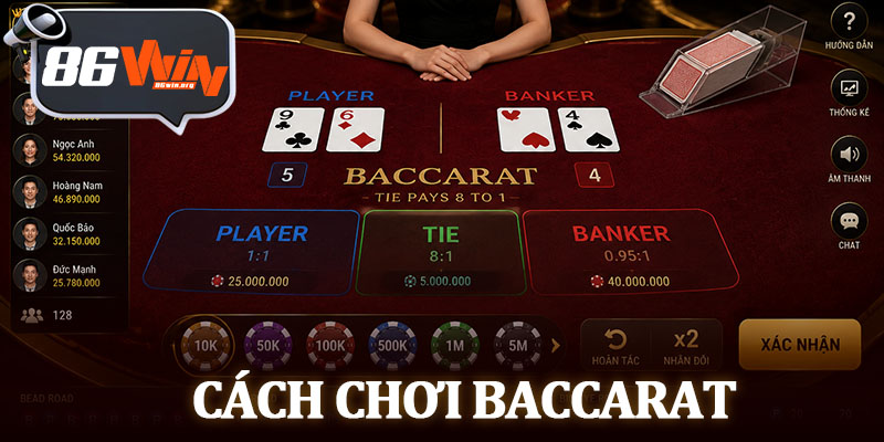 Cách Chơi Baccarat